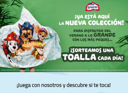 30 ponchos/toalla para la playa Paw Patrol