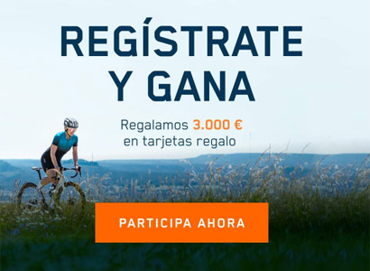 15 tarjetas regalo BIKE24 de 200 € cada una